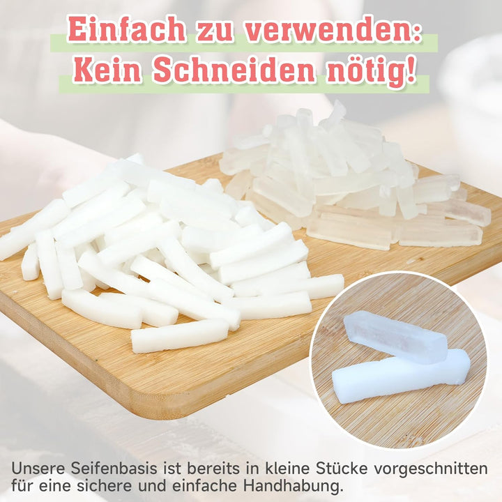 Seife Selber Machen, Donut Seifen Selber Machen Set für Anfänger
