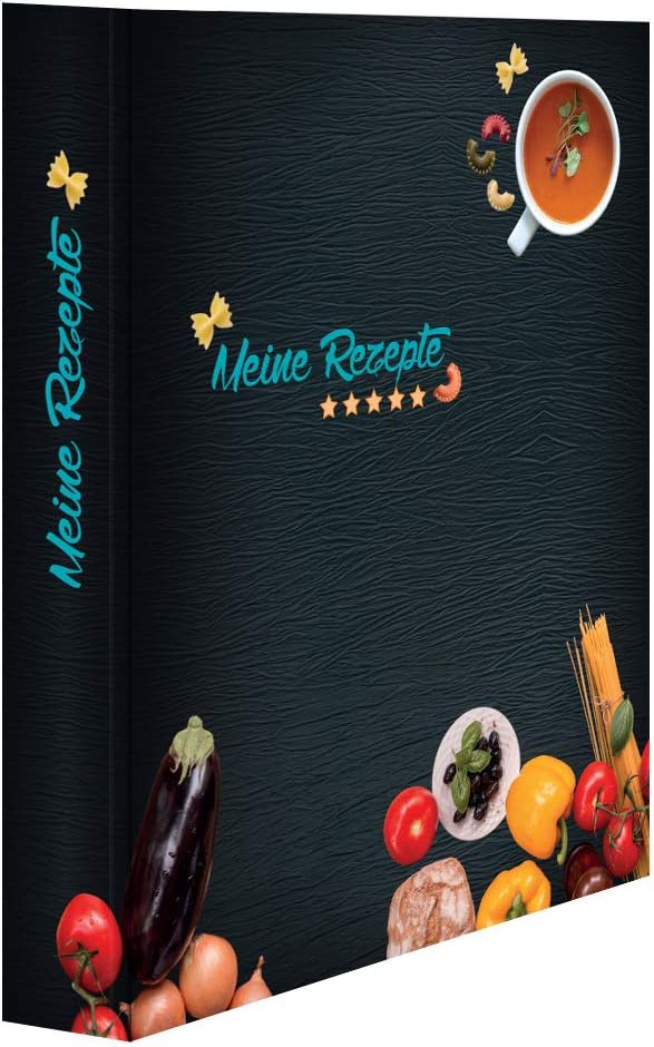 PRICARO Rezeptordner mit Rezeptblock "Buon Appetito", A4