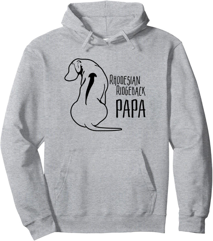 Rhodesian Ridgeback Papa Hund Hunde Jagdhund Pullover Hoodie