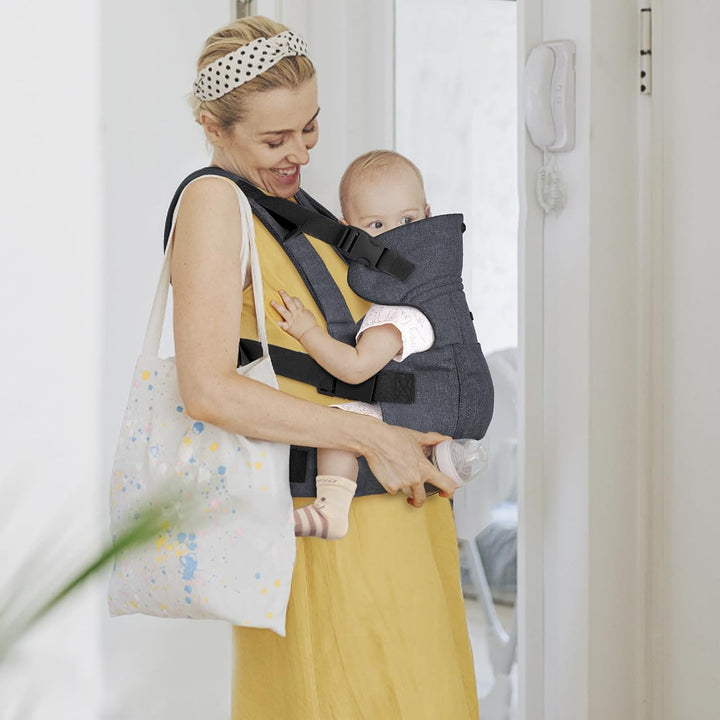GAGAKU Babytrage für Babys Kleinkinder 4-36 Monate, Einfach zu Tragen Gesicht in Gesicht nach Vorne