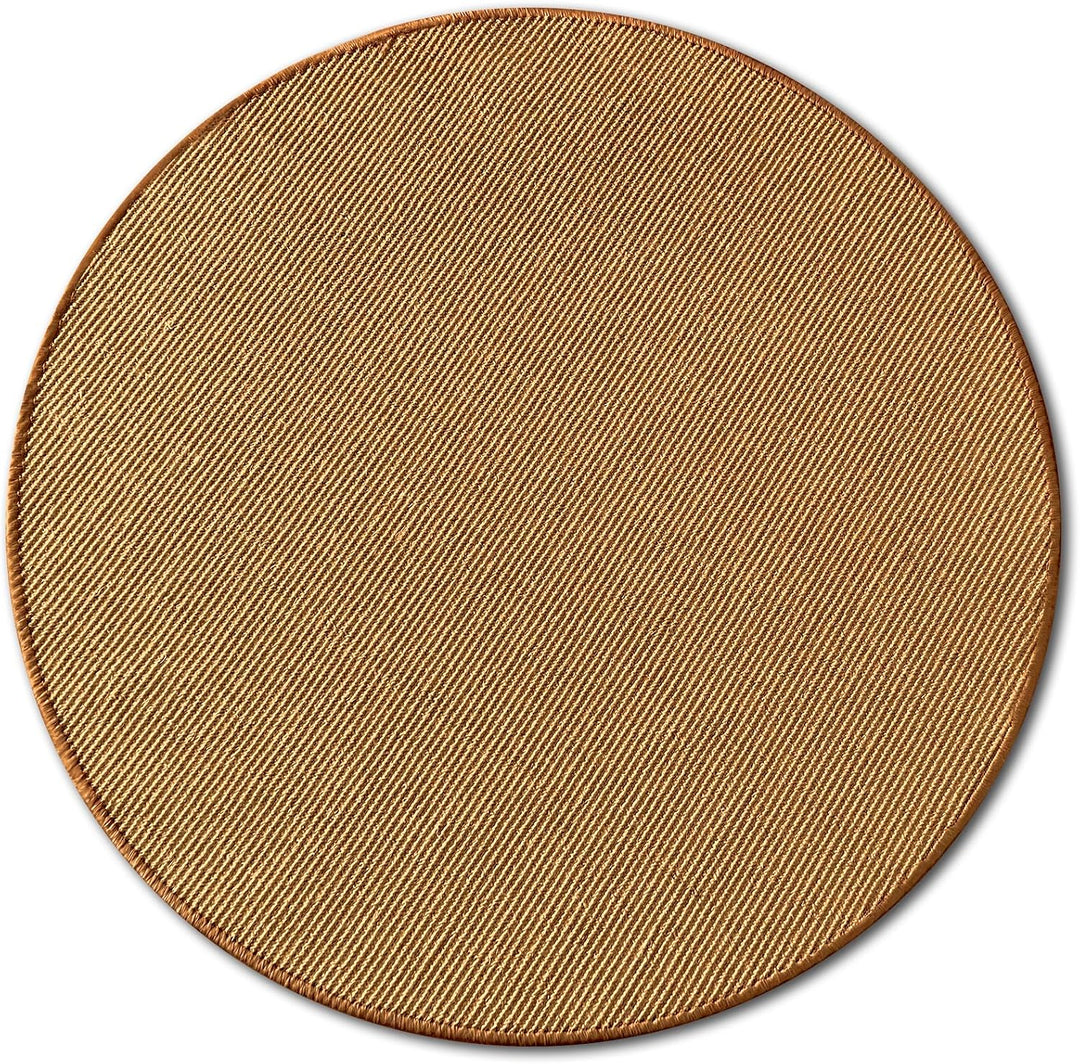 Floordirekt Katzen Kratzmatte rund 120cm Ø aus Natur Sisal Kratzteppich Kratzmöglichkeiten für Katze