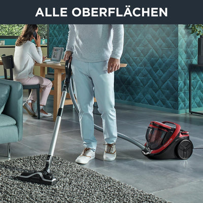 Rowenta RO7649 Silence Force Cyclonic Parkett | Beutelloser Staubsauger | Vacuum-Cleaner | Sehr Leis