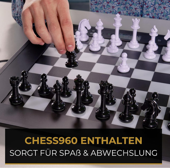 Millennium M831 The King Competition Schachcomputer – Benutzerfreundlich, für die ganze Familie &amp; Sc