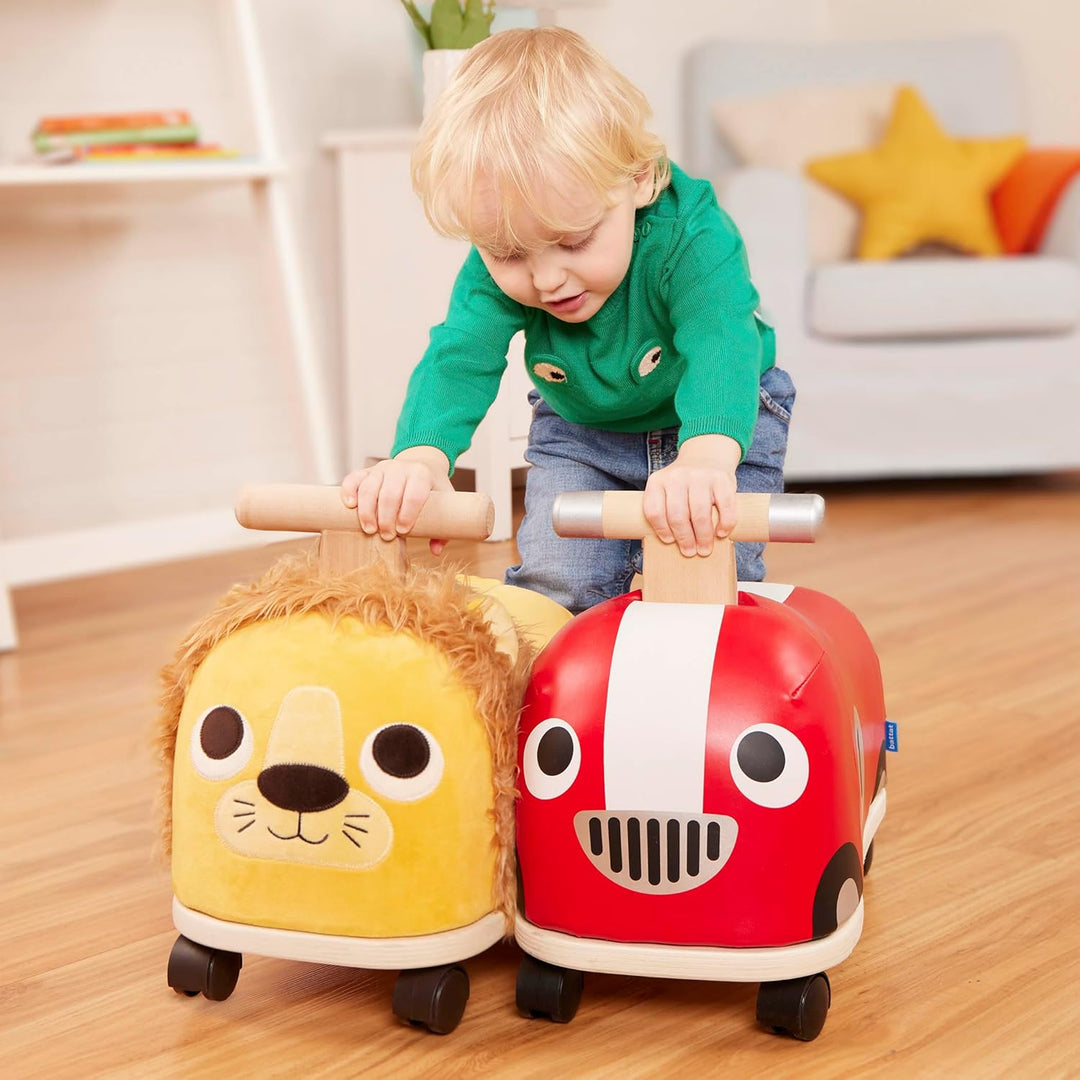 Battat – Rollender Rennwagen – Rutscherfahrzeug Rennwagen – Aktivspielzeug für Kleinkinder, Kinder –