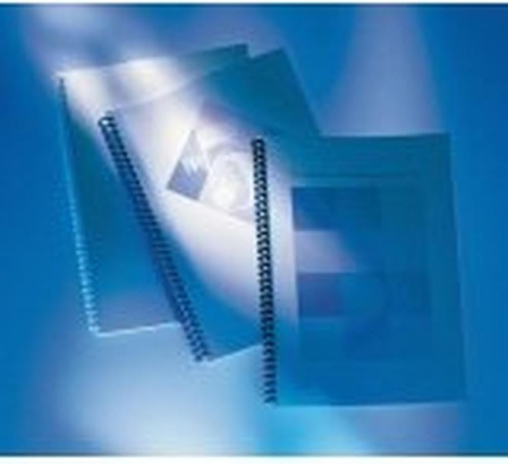 GBC 387340E ClickBind Binderücken Bis zu 145 Blatt, weiss, 16mm (50er Pack), 16mm