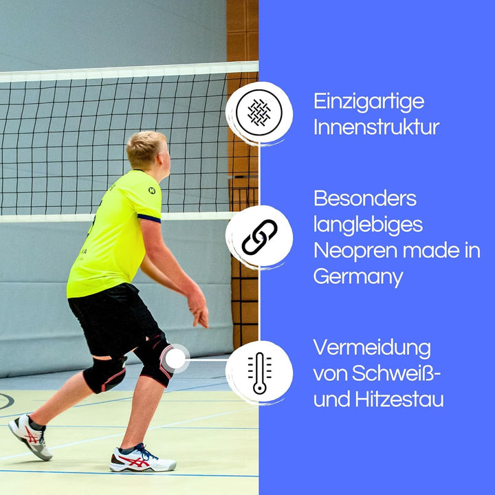 TSM 88 Sportbandage Kniepolster aktiv, Schwarz, M