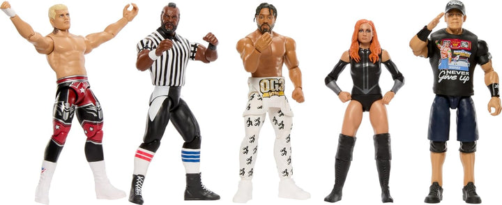 Mattel WWE Actionfigur, Serie #143 John Cena 15,2 cm grosses Sammlerstück mit 10 Artikulationspunkte