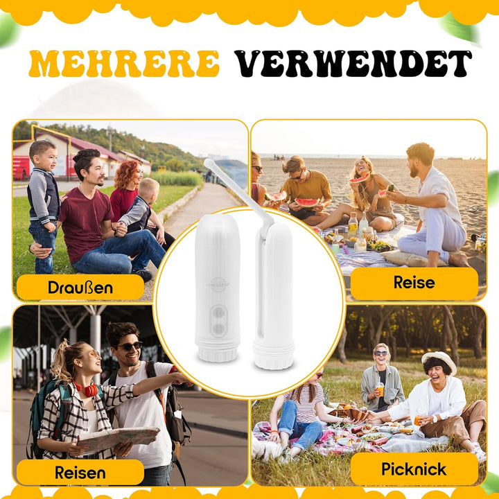 ONESENSE Elektrisches Portable Bidet - Intimdusche für Wochenbett, Po Dusche für Reisen, Mobiles Rei