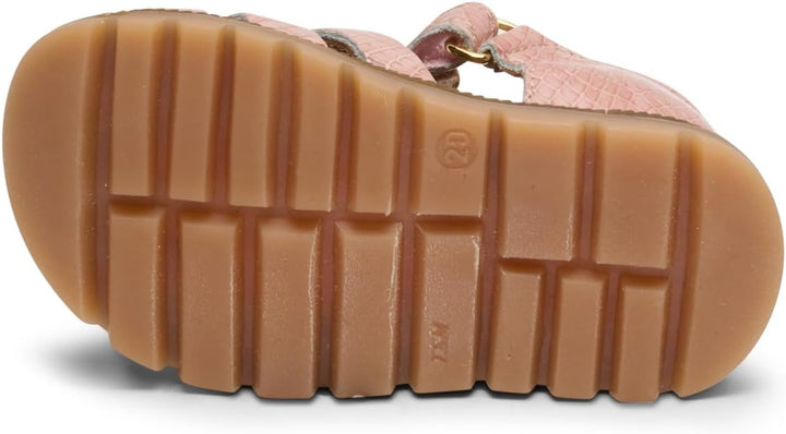 Bisgaard Unisex Kinder Bisgaard BekaSandal 29 EU Rose Croco, 29 EU Rose Croco