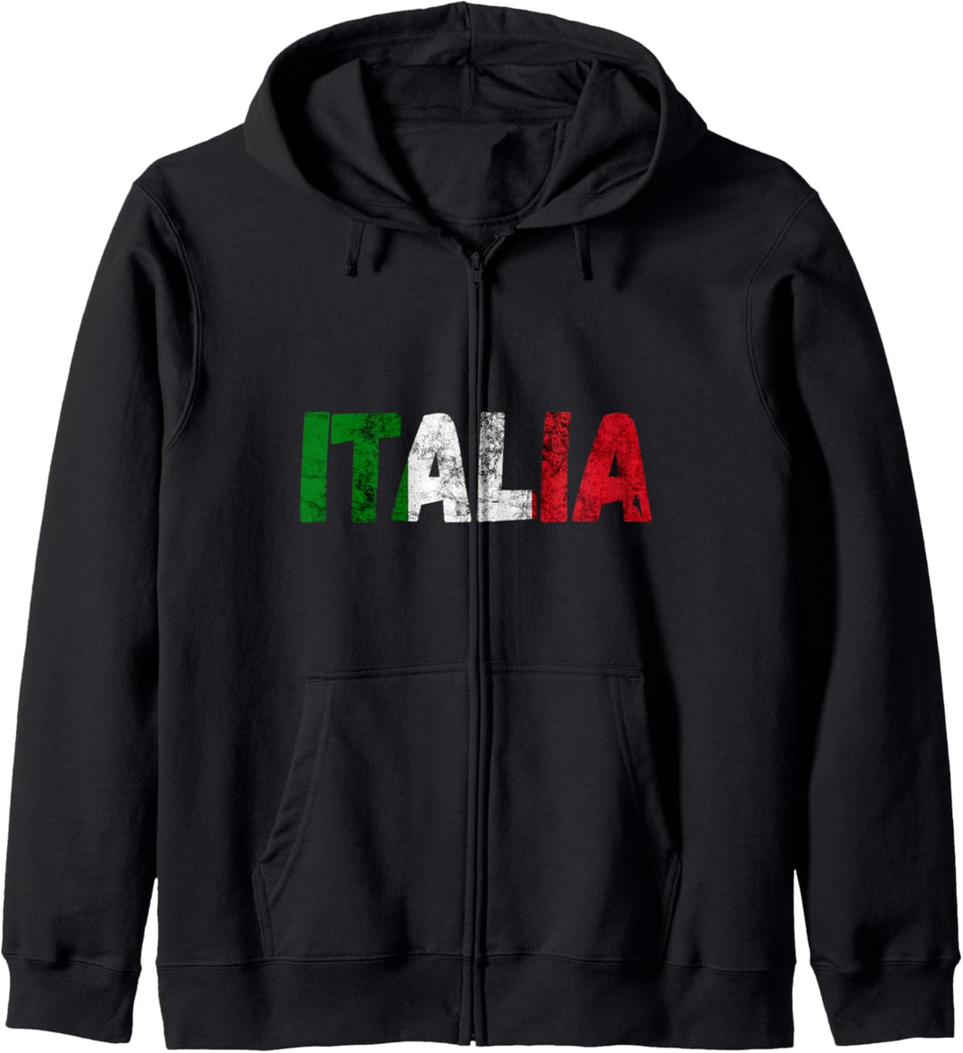 Italia Italien Farben Italiano Italy Italienischer Stolz Kapuzenjacke