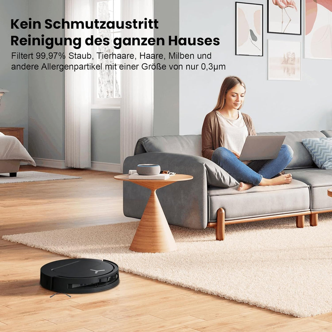 14 Stück 4L Staubsaugerbeutel für Ecovacs Deebot X8/X9 Pro Omni, T50 Pro Omni gen2, T30C Pro Omni, X
