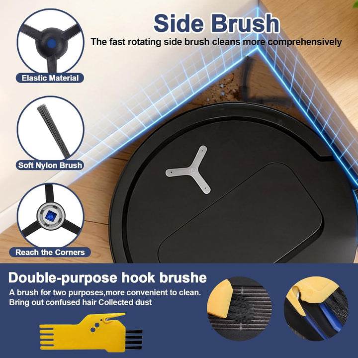 Zubehör für ECOVACS DEEBOT T50 Max Pro Omni / T50 MAX PRO Omni Gen2 Roboter-Staubsauger 2 Hauptbürst