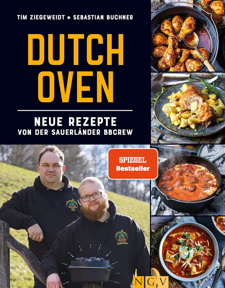 N.N. Tim Ziegeweidt | Dutch Oven-Kochbuch | 2er Set als Hardcover | Rezepte, Tipps & heisse Kohlen