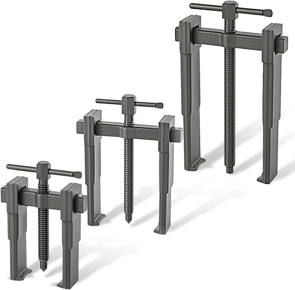 3 Stück Zweibacken Lagerabzieher Satz 3" 4" 6" 20-85mm, 2 Arme Kugellager Abzieher Zahnradlager, Spe