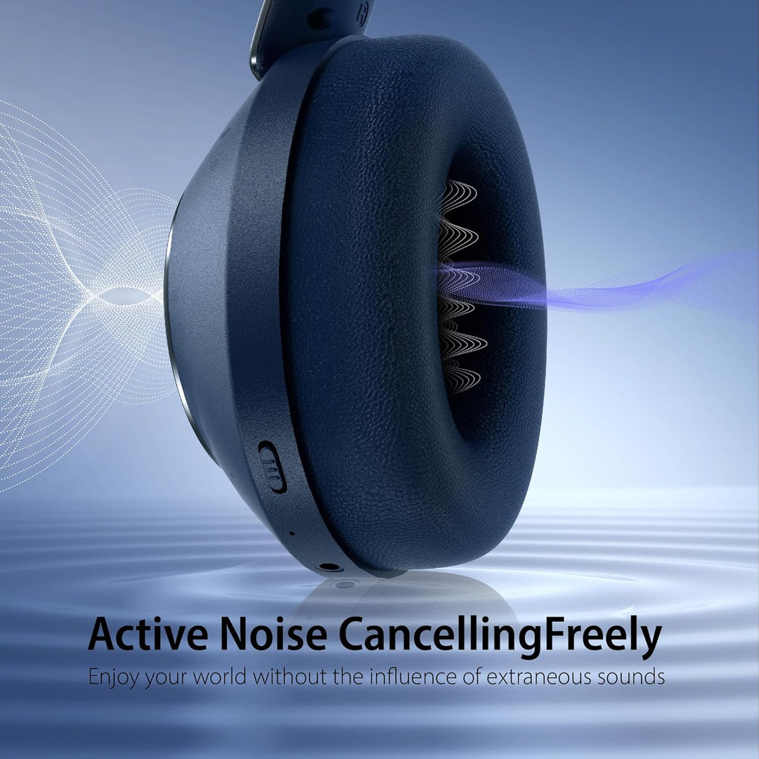 Kopfhörer Kabellos Bluetooth, Active Noise Cancelling Kopfhörer,100 Std Spielzeit 5.3 Bluetooth Kopf