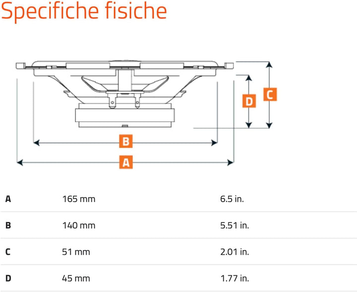 Hertz X 170 – 2-Wege-Koaxiallautsprecher 170 mm, PP-Membran, Neodym-Hochtöner, 120 W Spitzenleistung