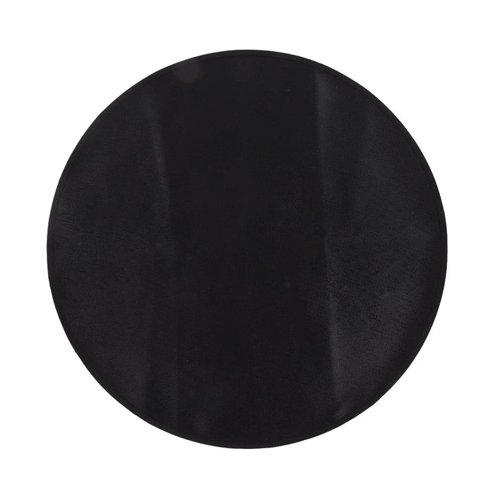 Feuerfeste Matte Outdoor, Feuerstellenmatte, Grillmatte Rund 60 cm, Hochtemperaturbeständige, Waschb
