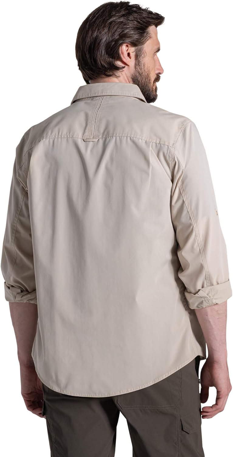 Craghoppers Herren Kiwi Ii Ls Shirts S Oatmeal, S Oatmeal