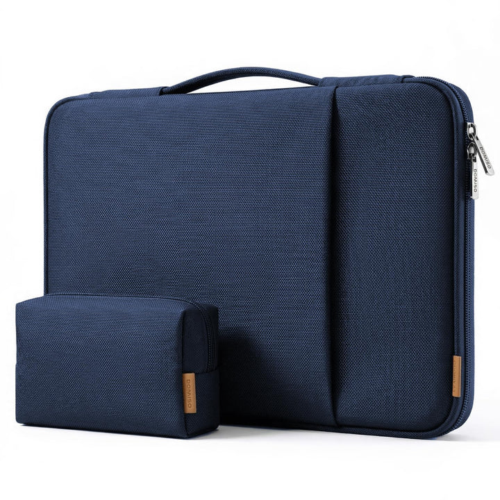 DOMISO Tragbare Tasche, wasserdichte Laptoptasche, LP07 16 Zoll Navy blau, 16 Zoll Navy blau