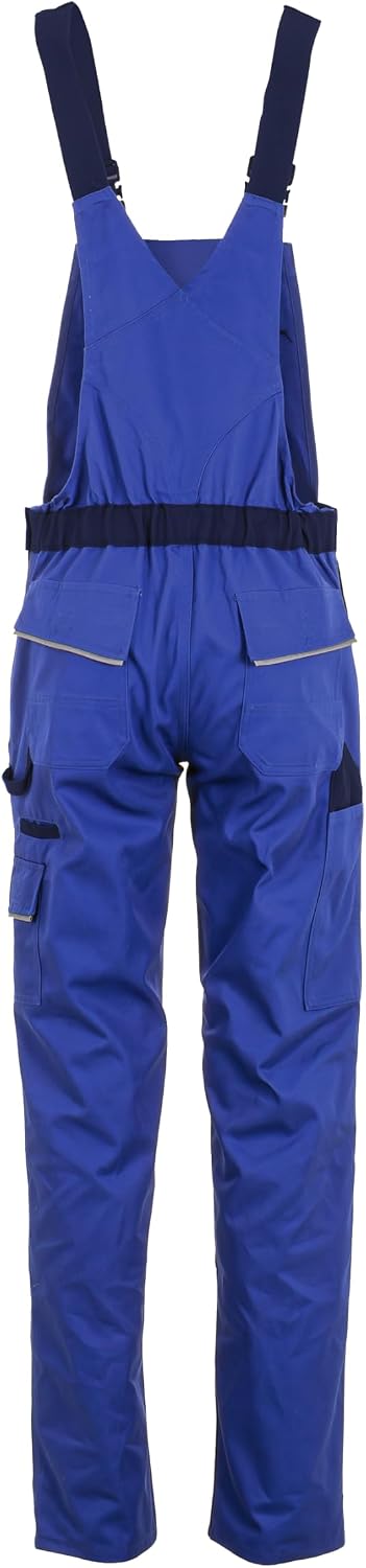 Planam Highline Damen Latzhose, viele Farben, alle Grössen, Kornblau/Marine/Zink