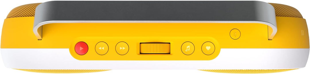 Polaroid P3 Music Player (Yellow) - Retro-Futuristic Boombox Wireless Bluetooth Speaker Rechargeable