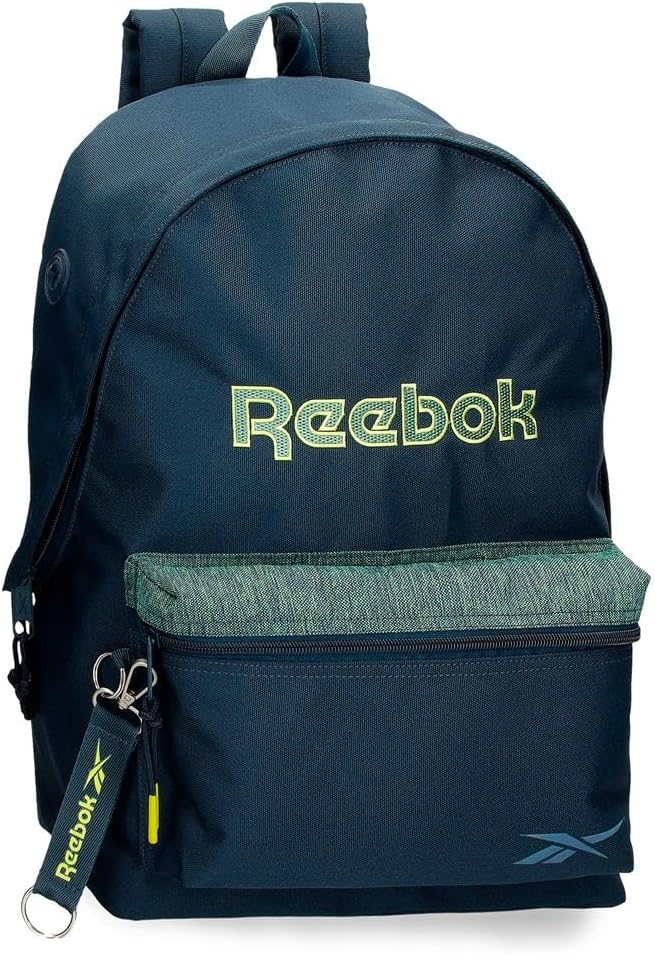 Reebok Summerville Schulrucksack, Blau, 31 x 44 x 17,5 cm, Polyester, 23,87 l, blau, Talla única, Sc