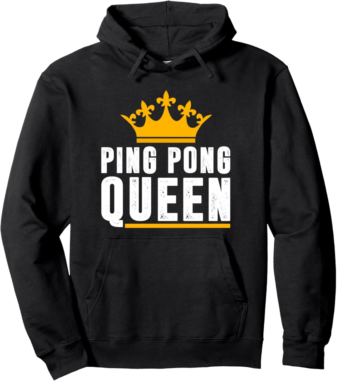 Tischtennis-Tischtennis-Mädchen-Spielerin Pullover Hoodie