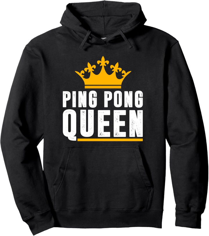 Tischtennis-Tischtennis-Mädchen-Spielerin Pullover Hoodie