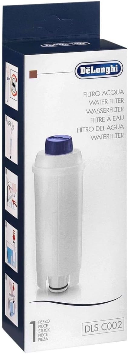 4 x DeLonghi Filter für Enthärter DLSC002 ECAM ESAM ETAM EC820; Grösse 4 Stück (1er Pack