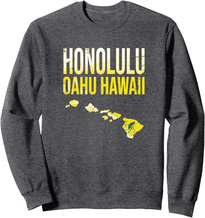 Hawaii Honolulu Waikiki Beach Hawaiische Inseln Sweatshirt
