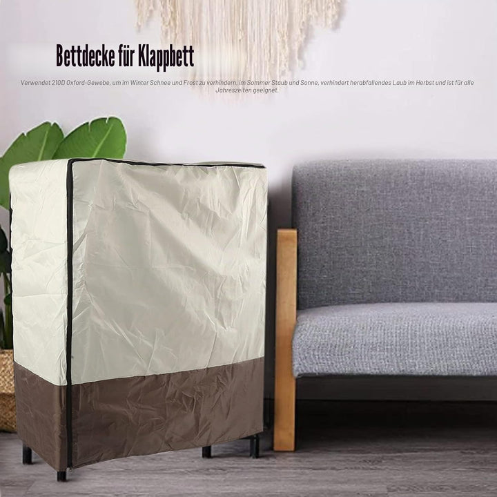 Universal Klappbett Aufbewahrungshülle, Tragbare Klappbett Staubschutz 210D Oxford Tuch Wasserdichte