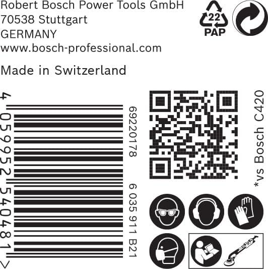 Bosch Professional 25x Expert M480 Schleifnetz (für Hartholz, Farbe auf Holz, Ø 225 mm, Körnung 150,