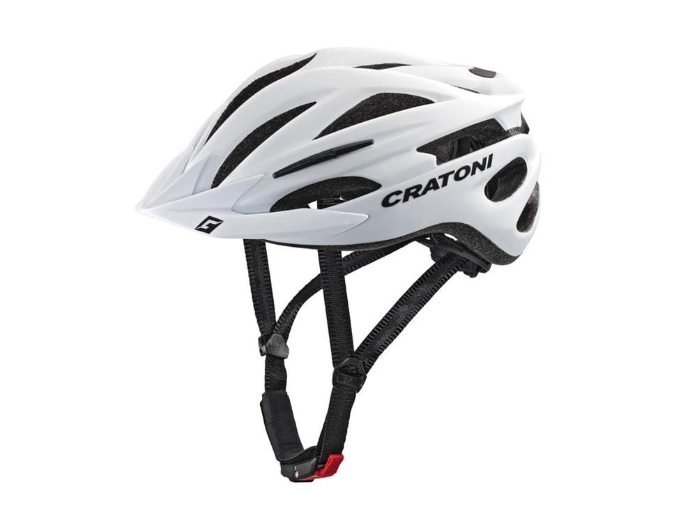Cratoni Pacer+ Fahrradhelm L-XL White Matt, L-XL White Matt