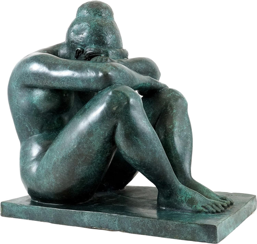 Kunst & Ambiente - Bronzeskulptur - La Nuit Skulptur - 1902-1909 - Aristide Maillol - signiert - Akt