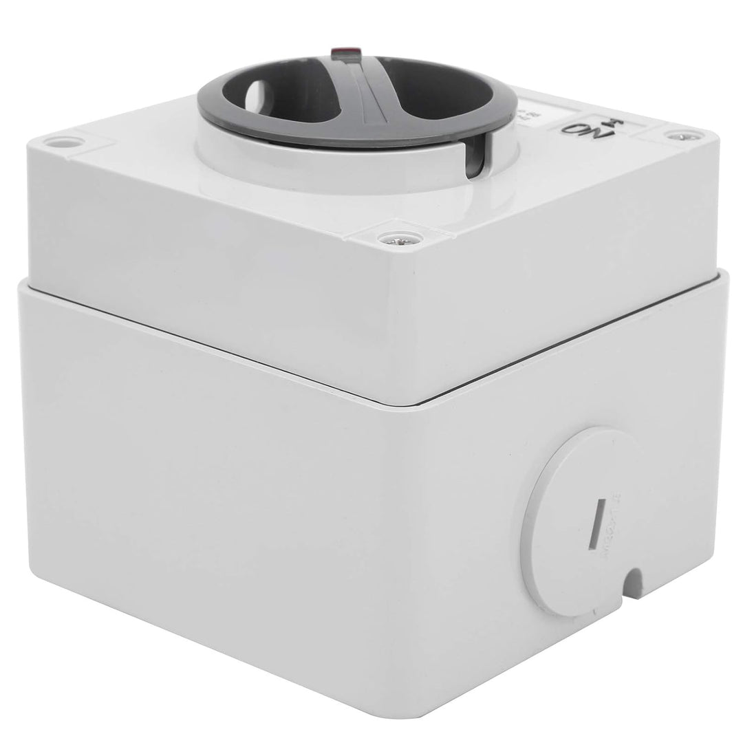 IP66 Wasserdichter Schalter 250V 2 Positionen Drehwahlschalter Staubdichter Ein Aus Schalter für den