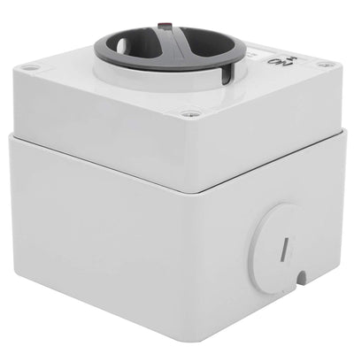 IP66 Wasserdichter Schalter 250V 2 Positionen Drehwahlschalter Staubdichter Ein Aus Schalter für den
