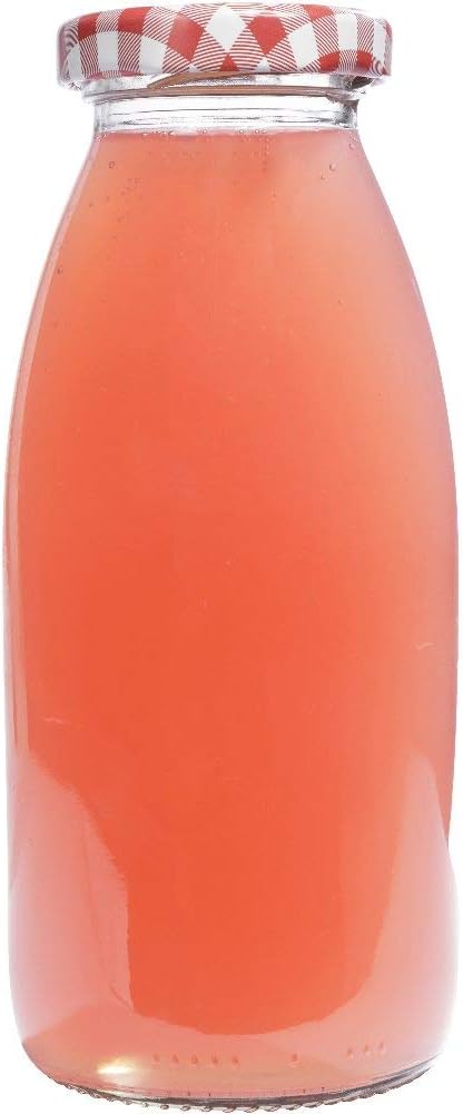 mikken| 10 Glasflaschen 250 ml, Flasche mit Schraubverschluss inkl. Trichter 10 Flaschen 250 ml, 10