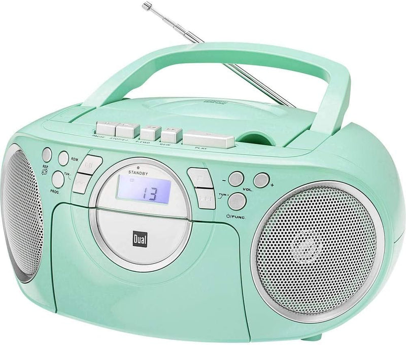 Dual 75404 Dual P 70 Mint Kassettenradio - CD - UKW-Radio - Boombox - CD-Player - Stereo - Lautsprec