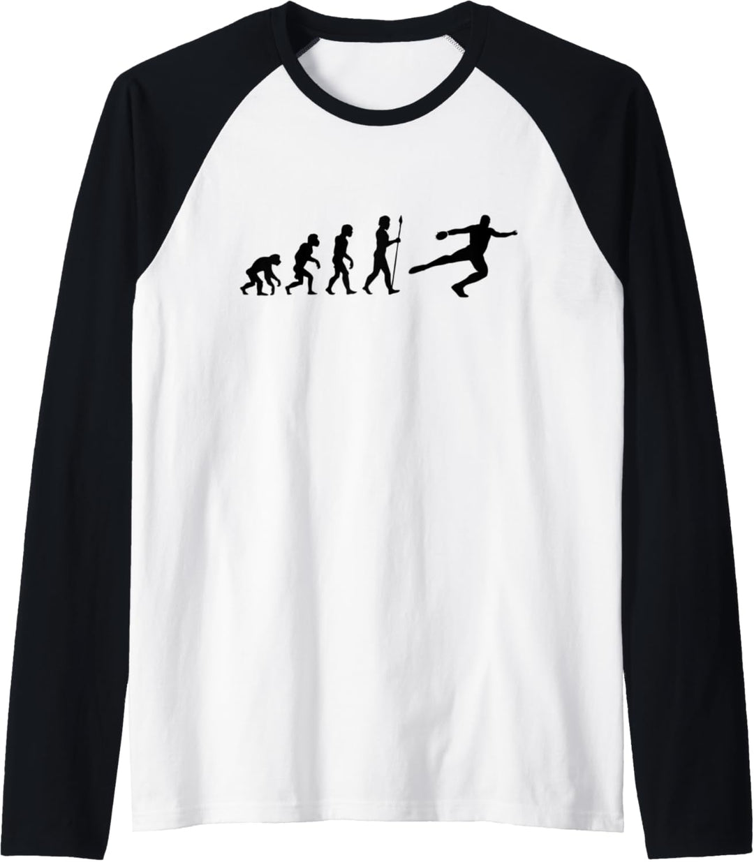 Evolution Diskus Wurf Diskus Wurf Leichtathletik Raglan