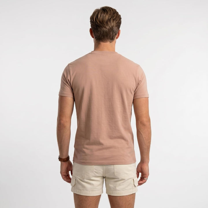 JRC Just Royal Clothing 2er-Pack Herren-Henley-T-Shirts mit halben Ärmeln, leichte Henley-Oberteile