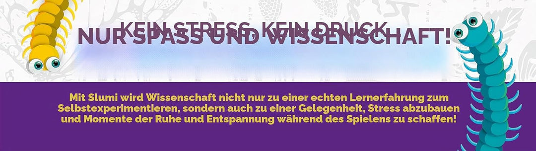 Lisciani – SLUMI Science – Squishy Science – Wissenschaftliches Experimentier-Set für Kinder ab 6 Ja