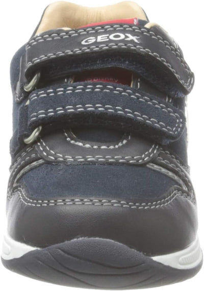 Geox Baby-Jungen B Rishon Boy D First Walker Shoe 22 EU Navy, 22 EU Navy