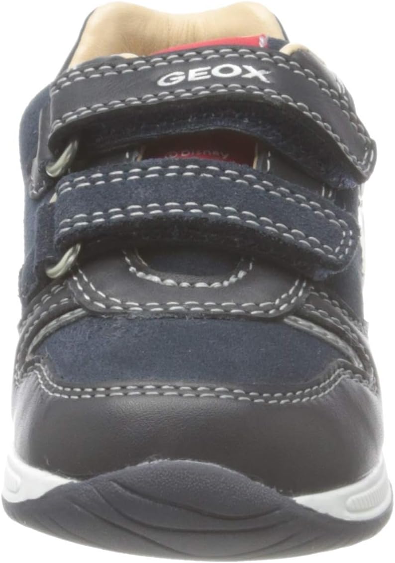 Geox Baby-Jungen B Rishon Boy D First Walker Shoe 22 EU Navy, 22 EU Navy