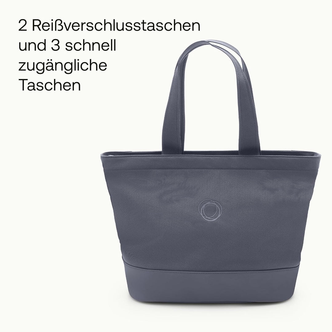 Bugaboo Wickeltasche, Windeltasche mit leicht zugänglichen Fächern, isoliertem Flaschenhalter, Wicke