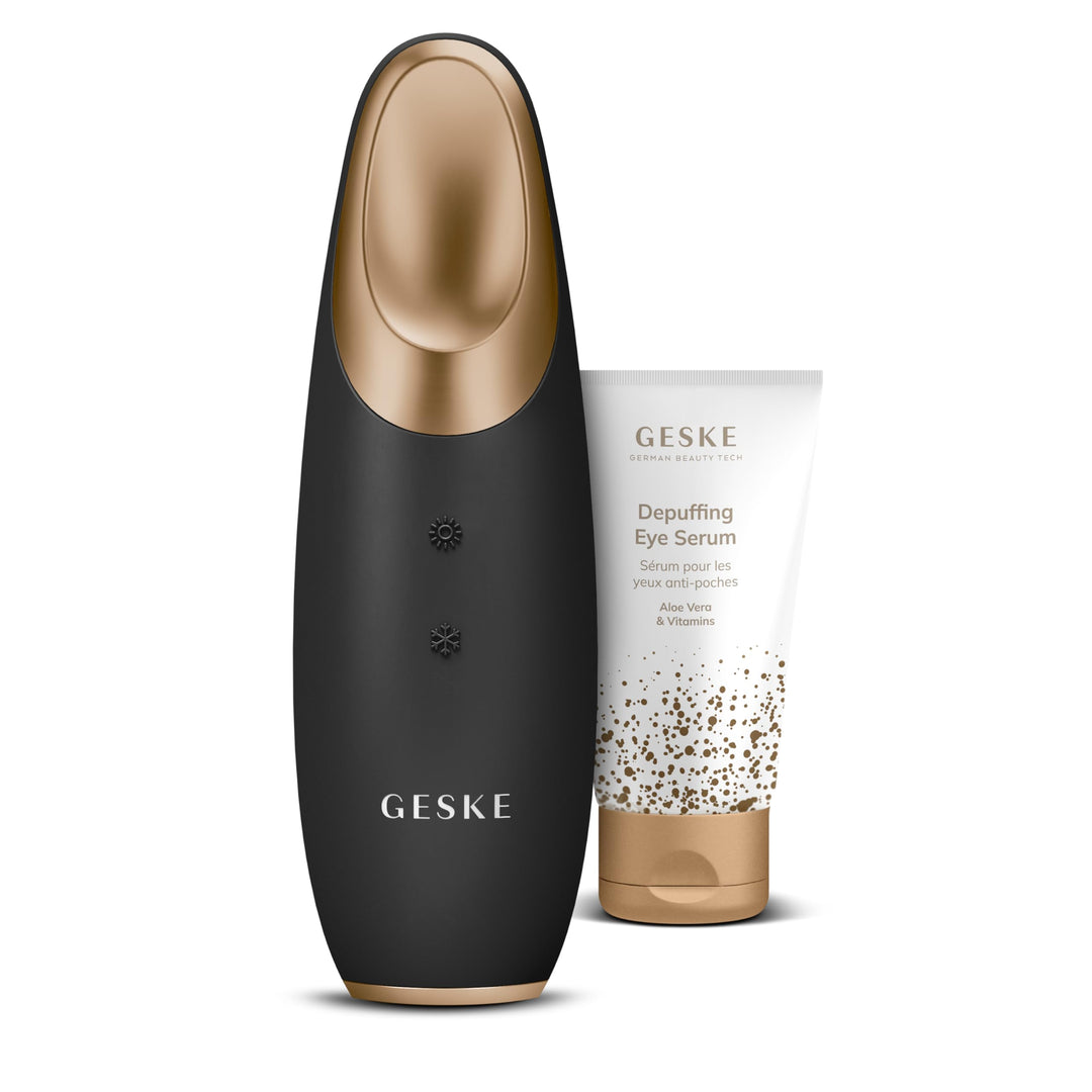 GESKE | Warm & Cool Eye-Energizer 6 in 1 inkl. De-Puffing Eye-Serum | SmartAppGuided All-In-One Auge