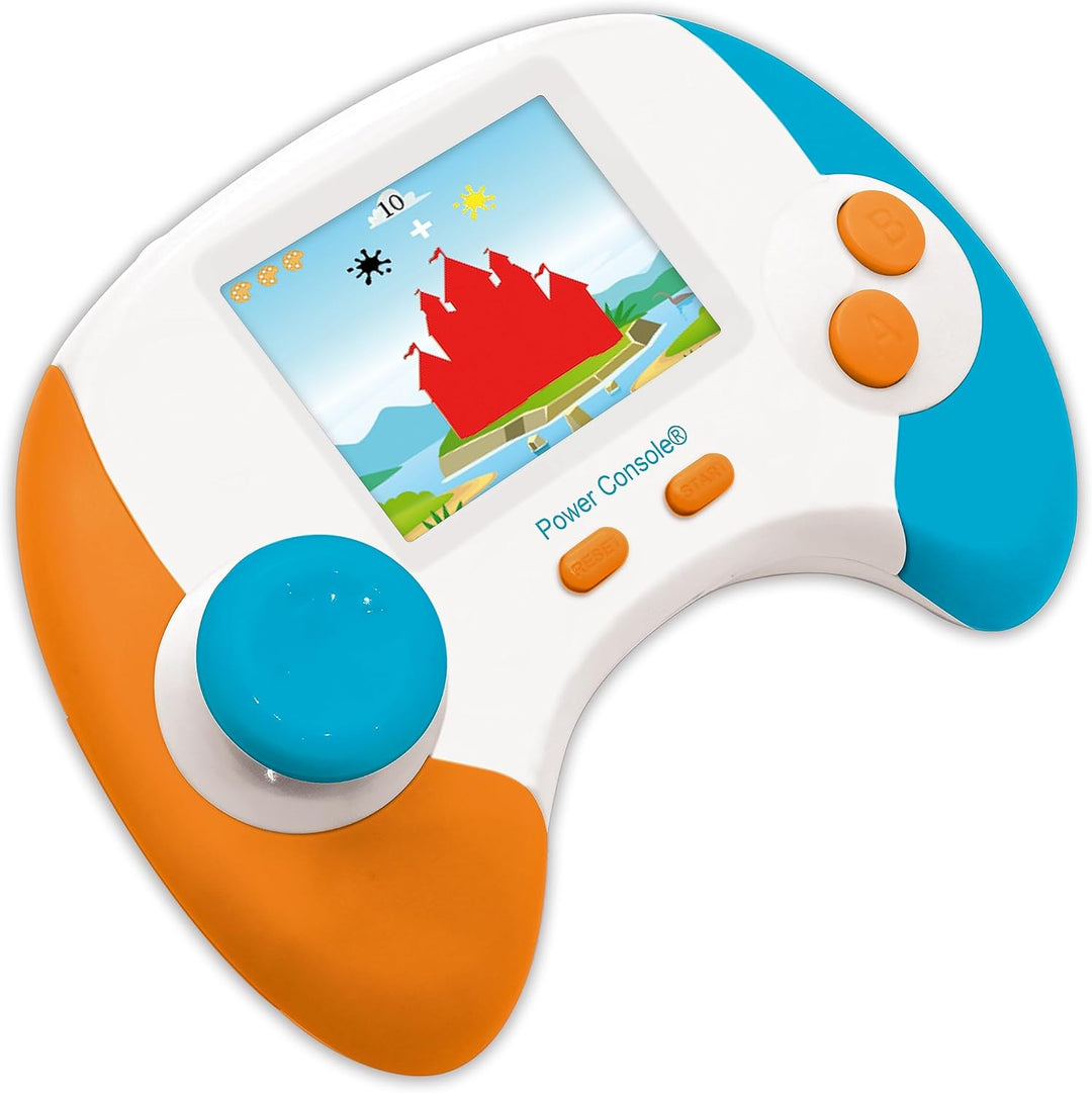 LEXIBOOK - Console éducative bilingue Français/anglais - Avec écran LCD 2,8 pouces - orange/bleu -JC