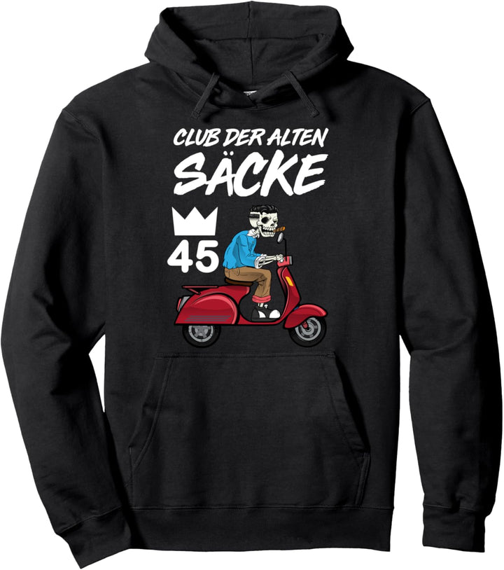 Club der alten Säcke 45 Geburtstag Pullover Hoodie