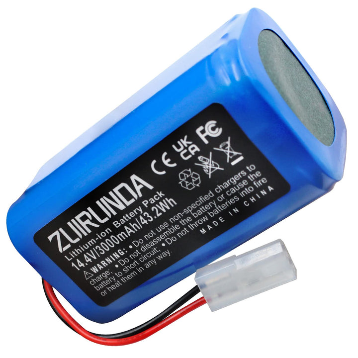 14.4V 3000mAh Li-Ion Ersatzakku für Xiaomi G1 MI Robot, MI-G1 Home Cleaner Heimroboter