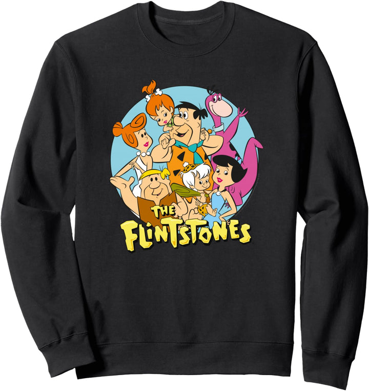 The Flintstones Group Circle Sweatshirt