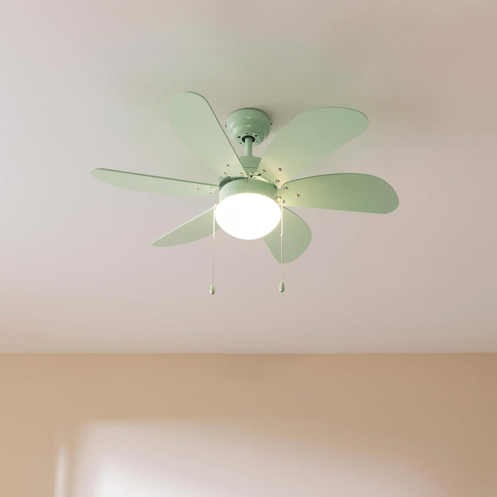 Cecotec Deckenventilator EnergySilence Aero 3600 Vision Full Mint, 92 cm | Lampenfassung ohne Leucht